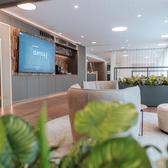 Denta1 Clinic Wartebereich